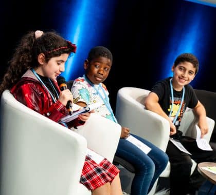 «Vous, qui soutenez UNICEF, j’espère qu'avec nos propositions, vous changerez le monde ! »